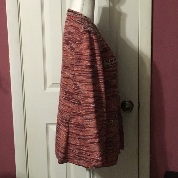 HP 🎉St John knit jacket wool blend multicolor - Picture 4 of 8